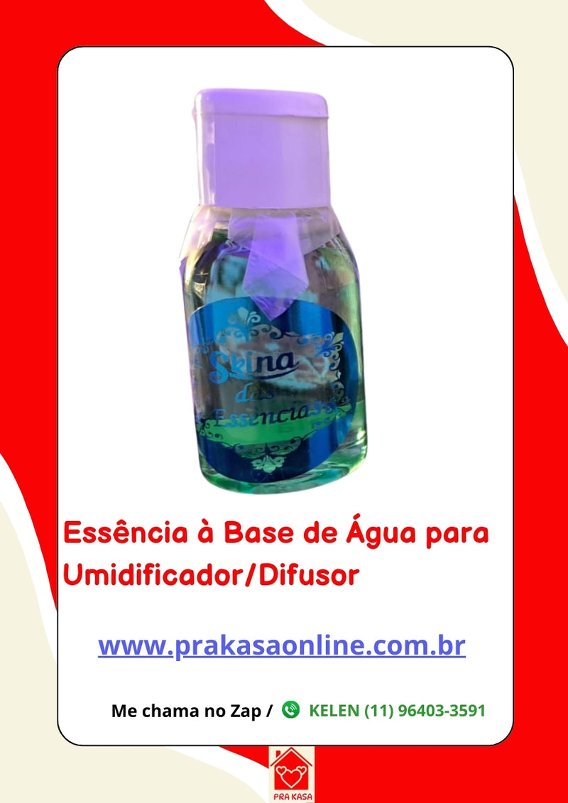 Essência à Base de Água para Umidificador/Difusor