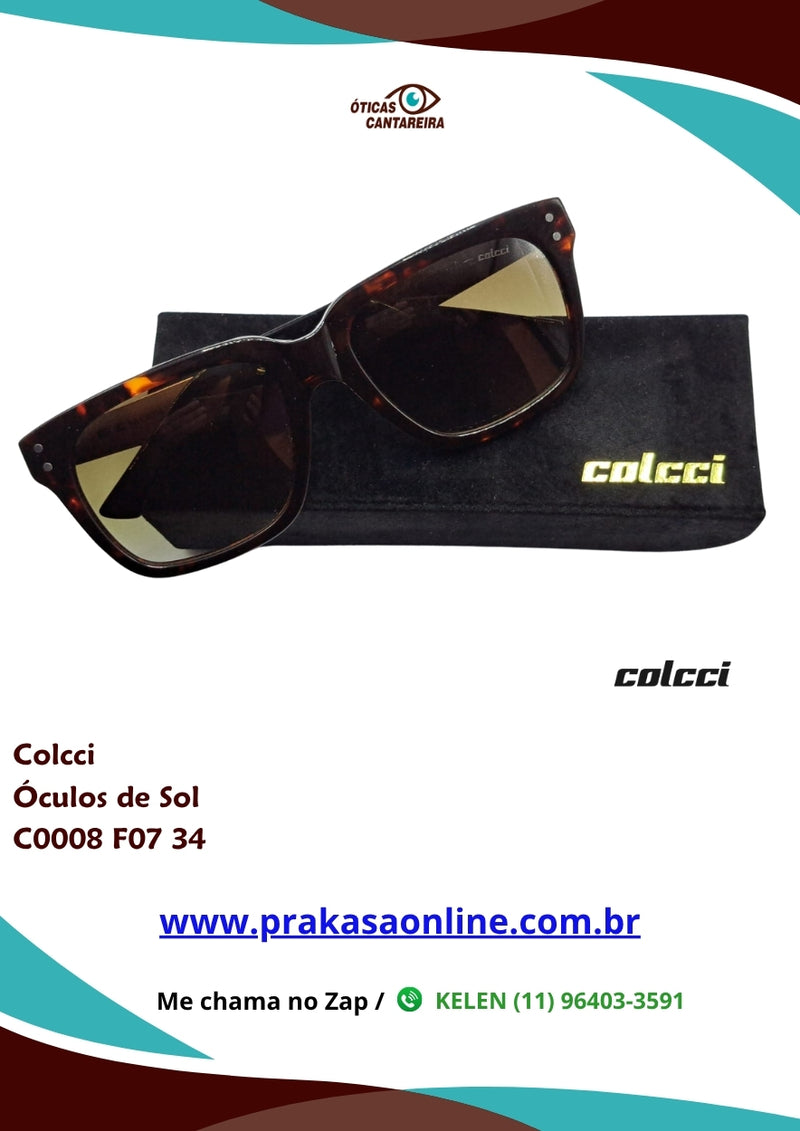 Colcci - Óculos de Sol - C0008 F07 34