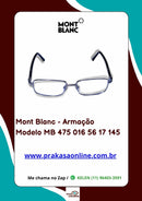 Mont Blanc - Armação  Modelo MB 475 016 56 17 145