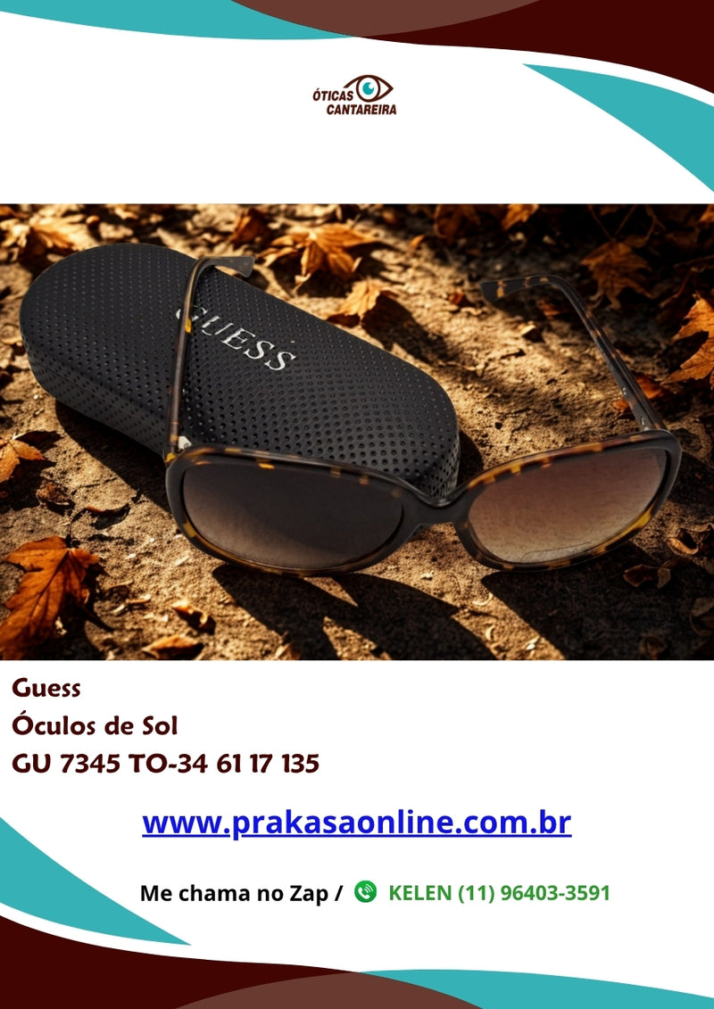 Guess - Óculos de Sol - GU 7345 TO-34 61 17 135