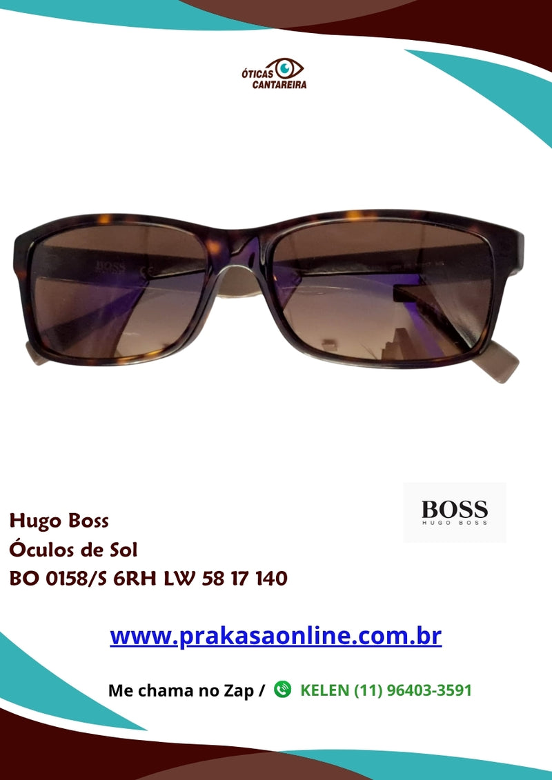 Hugo Boss - Óculos de Sol - BO 0158/S 6RH LW 58 17 140