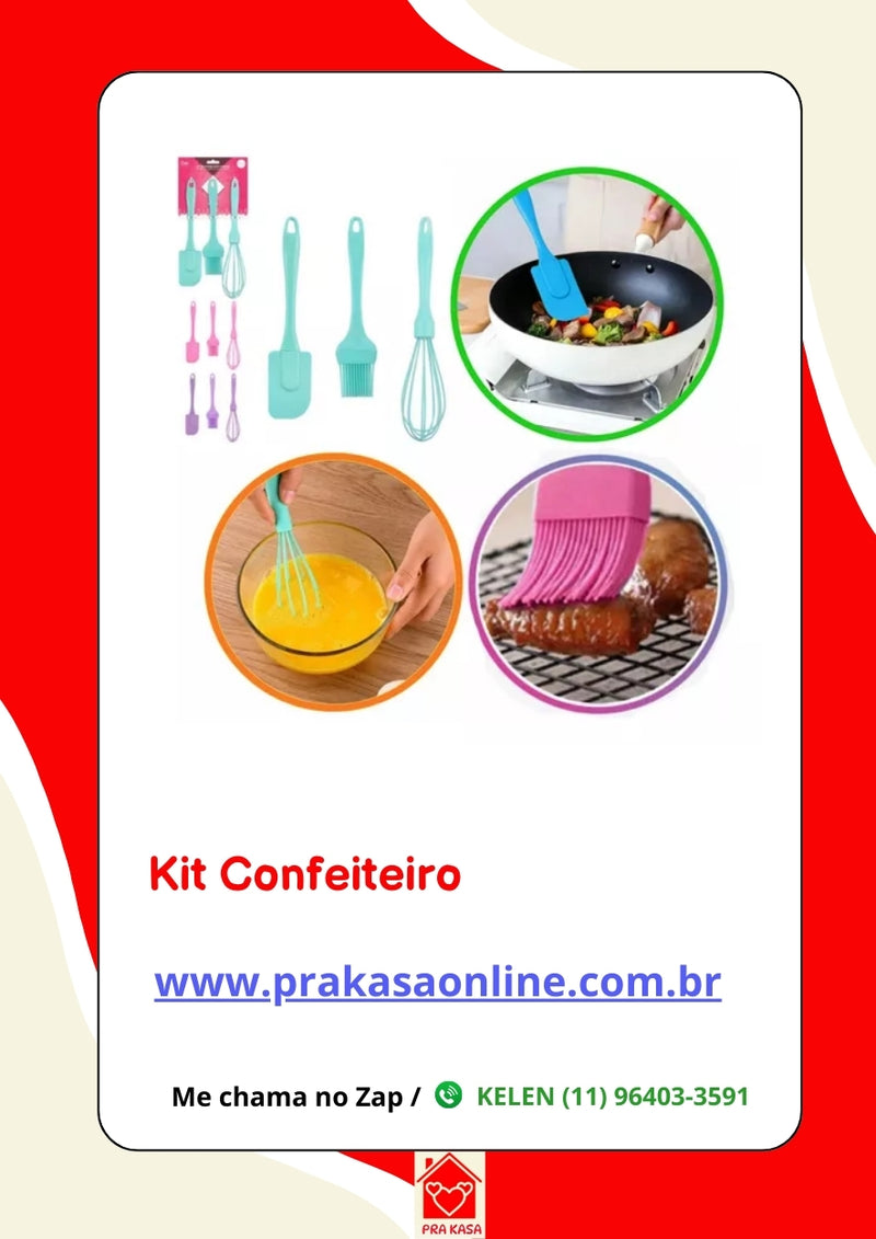 Kit Confeiteiro - 3 peças