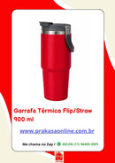 Garrafa Térmica Flip/Straw - 900 ml
