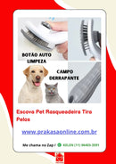 Escova Pet Rasqueadeira Tira Pelos