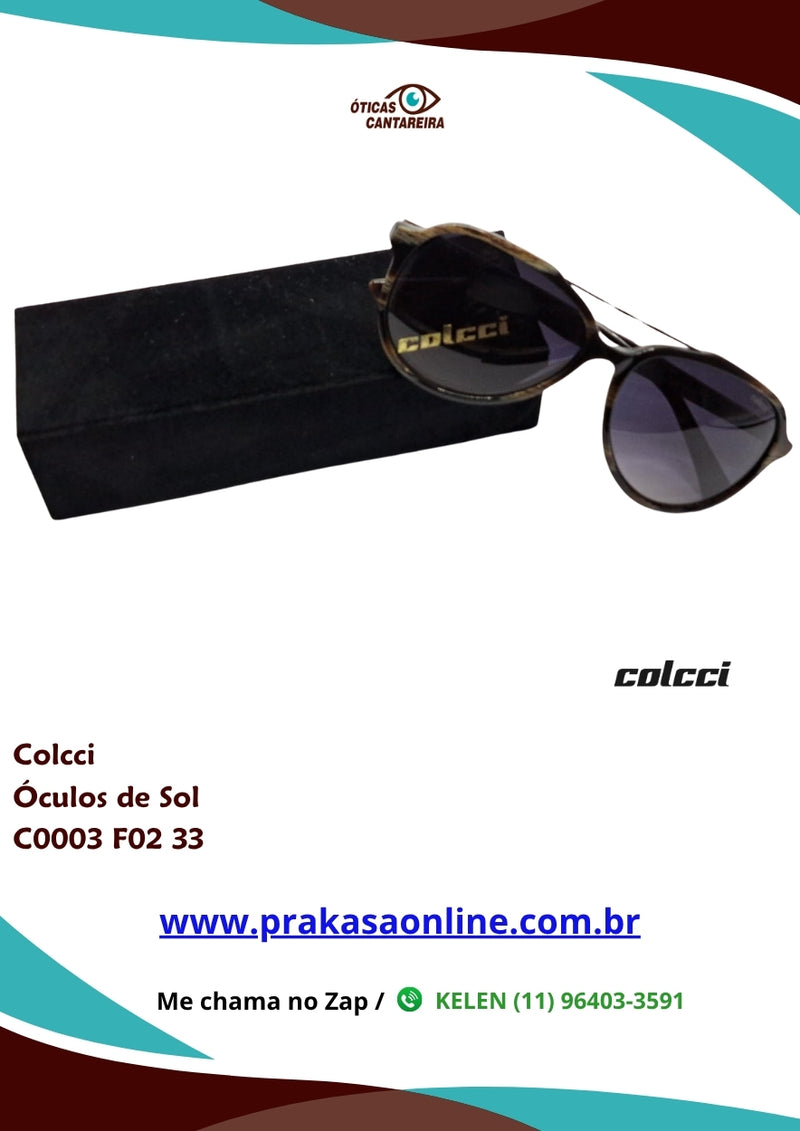 Colcci - Óculos de Sol - C0003 F02 33