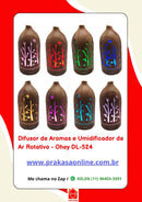 Difusor de Aromas e Umidificador de Ar Rotativo - Ohey DL-524