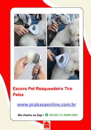 Escova Pet Rasqueadeira Tira Pelos