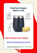 Copo Cuia Térmico 360 ml com Tampa