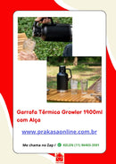 Garrafa Térmica Growler 1900ml com Alça