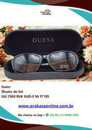 Guess - Óculos de Sol - GU 7265 BLK GLD-3 56 17 135
