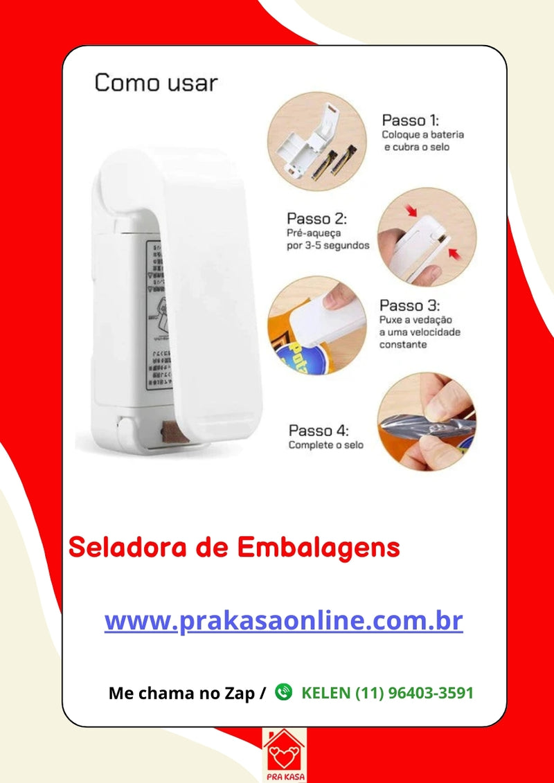 Seladora de Embalagens