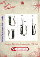 Canivete Tático Semiautomático Modelos A046 e A047