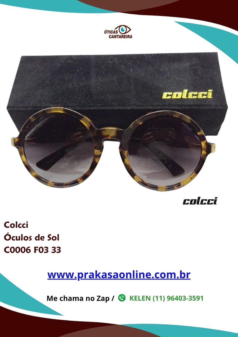 Colcci - Óculos de Sol - C0006 F03 33