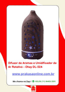 Difusor de Aromas e Umidificador de Ar Rotativo - Ohey DL-524