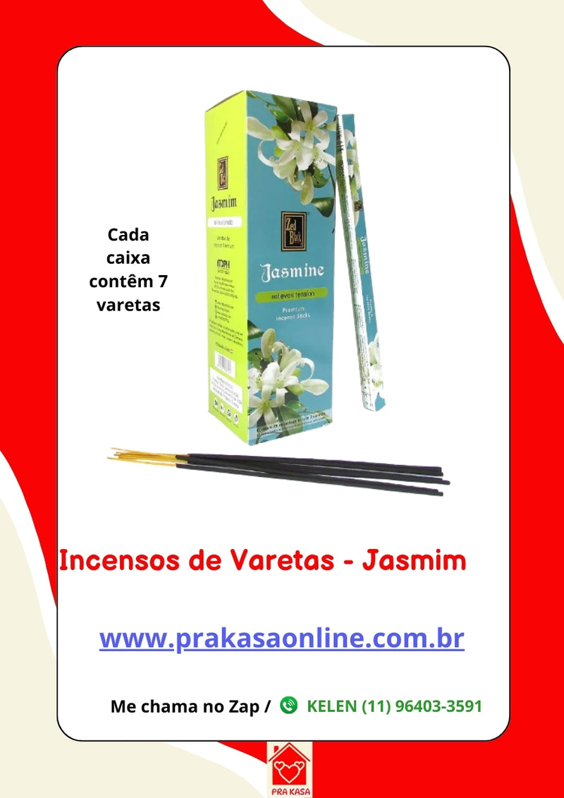 Incenso Vareta Indiano Legítimo