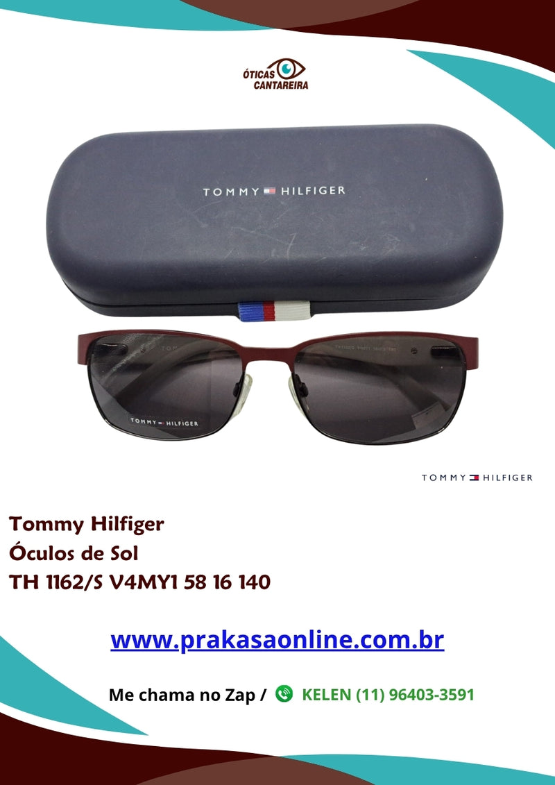 Tommy Hilfiger - Óculos de Sol - TH 1162/S V4MY1 58 16 140