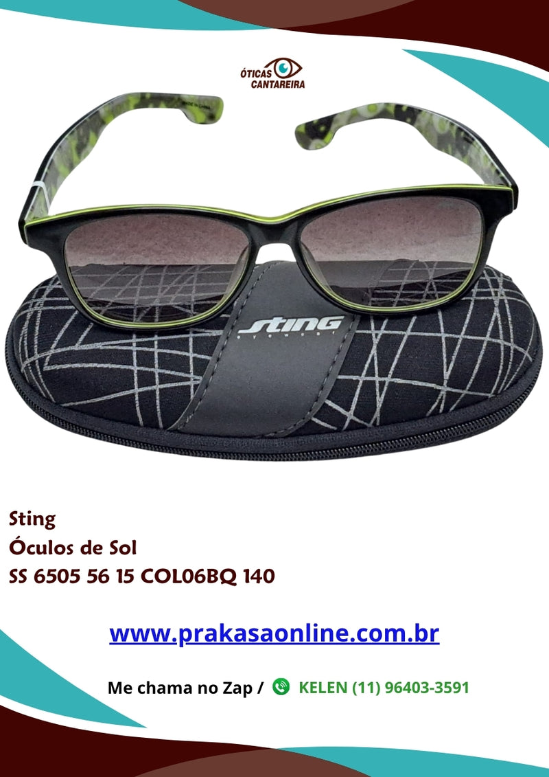 Sting - Óculos de Sol - SS 6505 56 15 COL06BQ 140