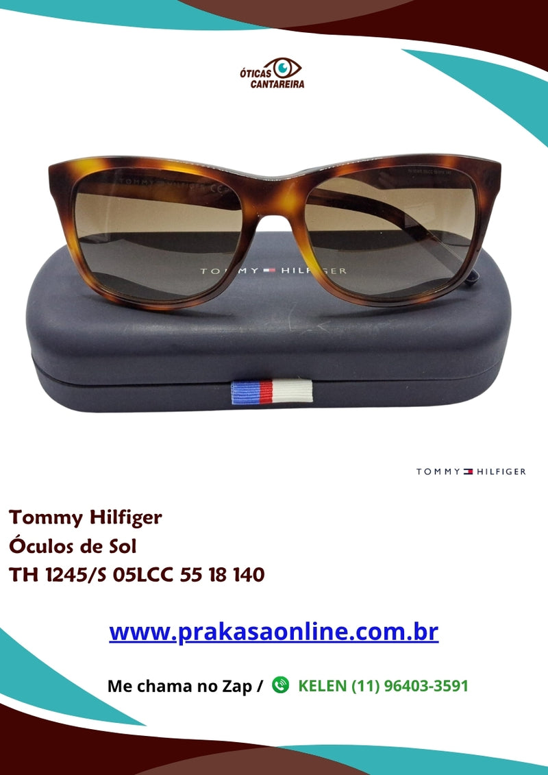 Tommy Hilfiger - Óculos de Sol - TH 1245/S 05LCC 55 18 140