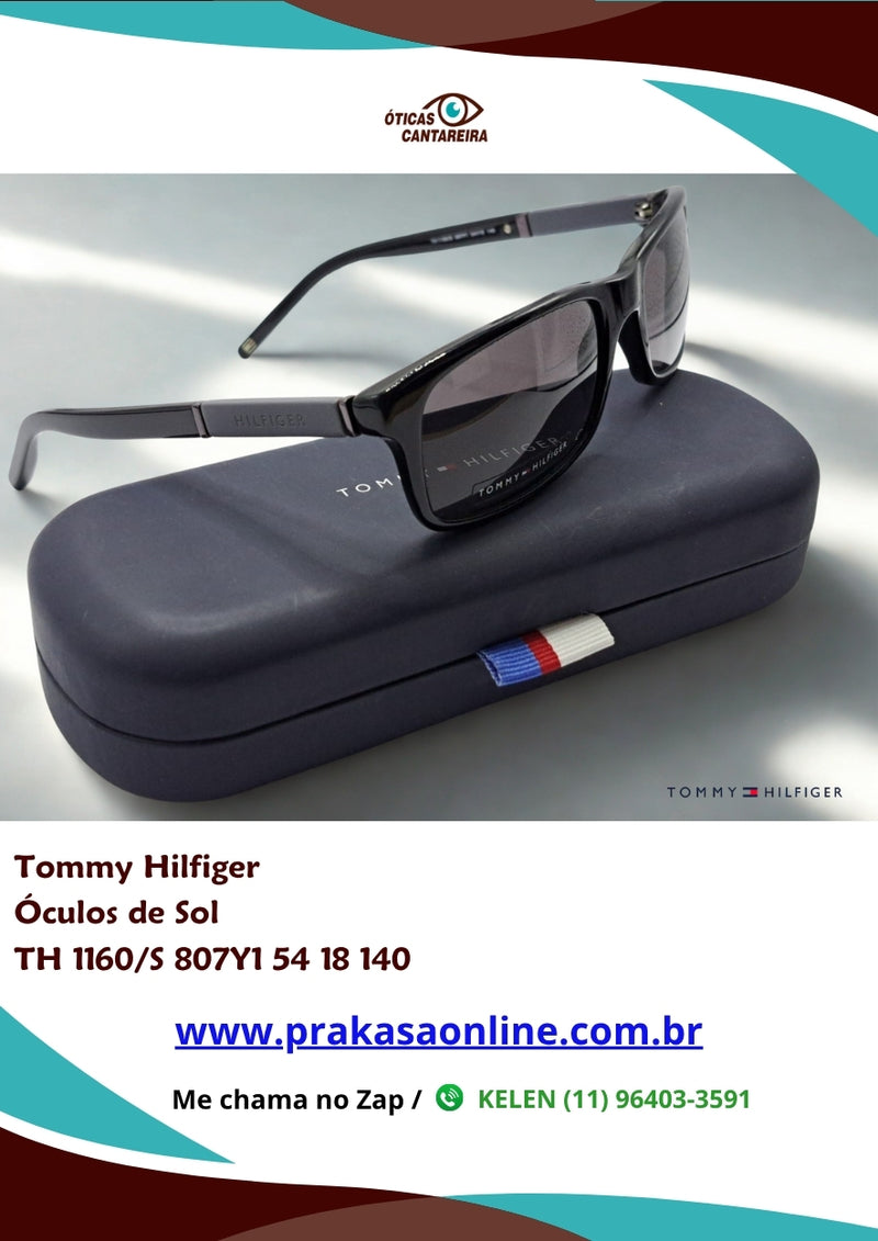 Tommy Hilfiger - Óculos de Sol - TH 1160/S 807Y1 54 18 140