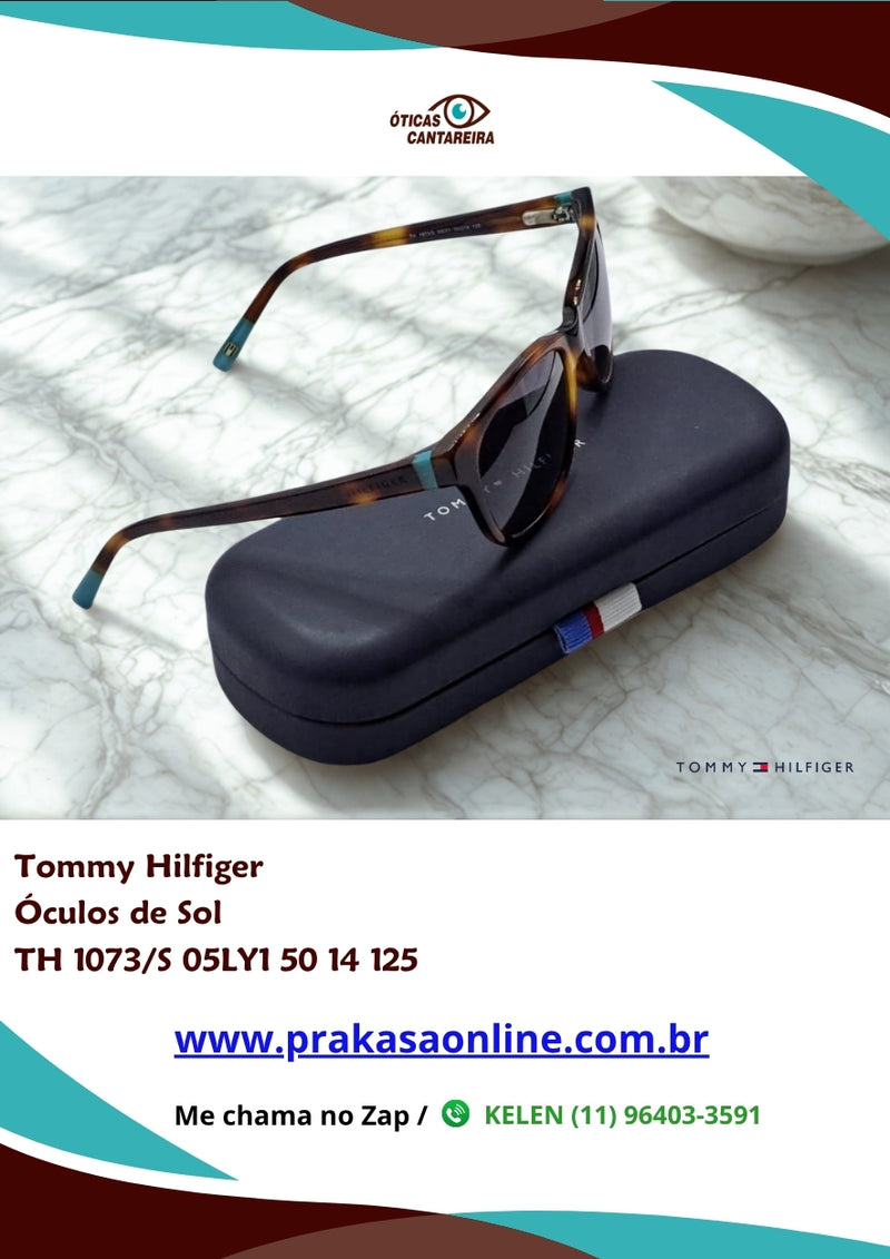 Tommy Hilfiger - Óculos de Sol - TH 1073/S 05LY1 50 14 125