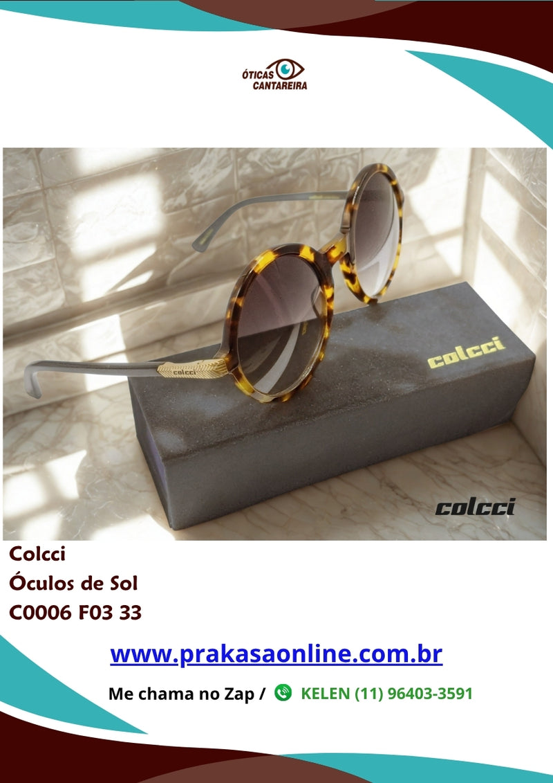 Colcci - Óculos de Sol - C0006 F03 33