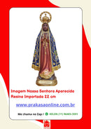 Imagem Nossa Senhora Aparecida Resina Importada 22 cm