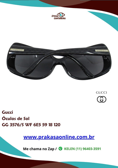 Gucci - Óculos de Sol - GG 3576/S WF 6E5 59 18 120