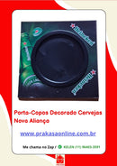 Porta-Copo Decorado com Estampas de Cervejas – Nova Aliança