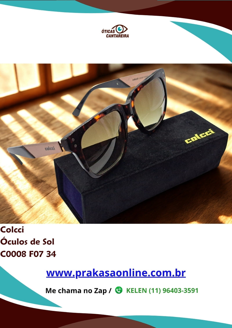 Colcci - Óculos de Sol - C0008 F07 34
