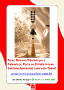Terço Dezena/Pêndulo Nossa Senhora Aparecida Luxo
