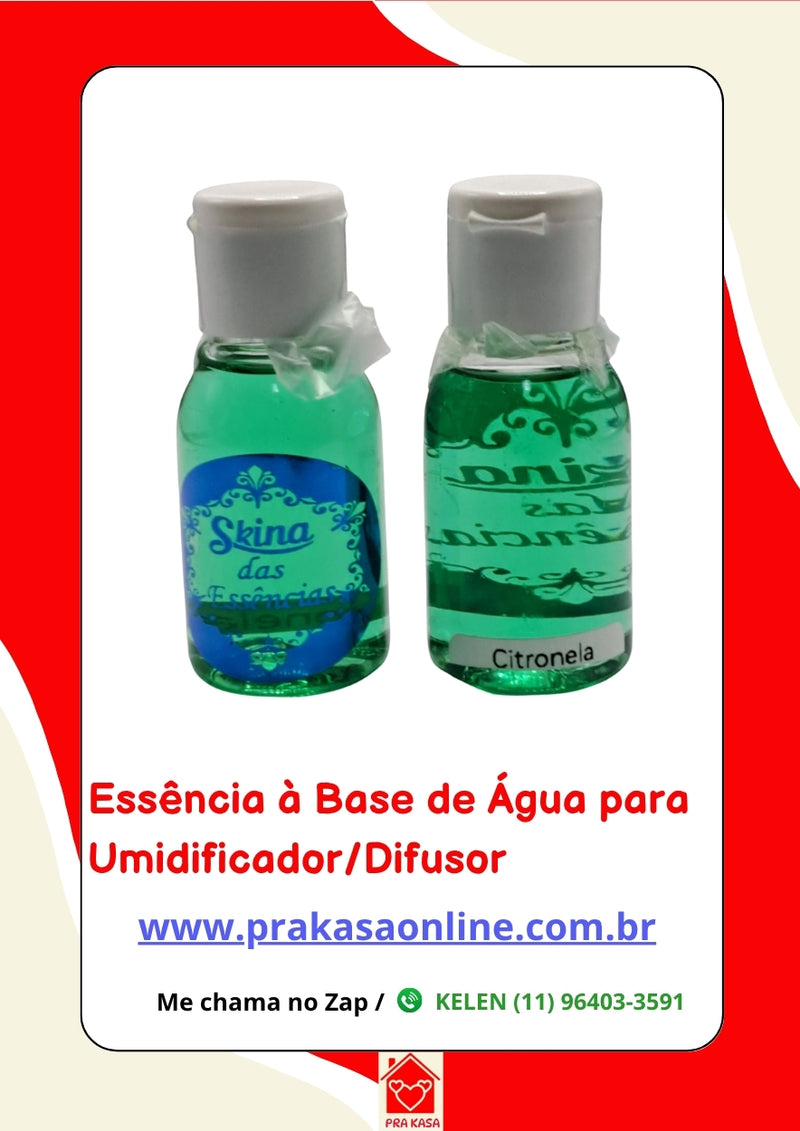 Essência à Base de Água para Umidificador/Difusor