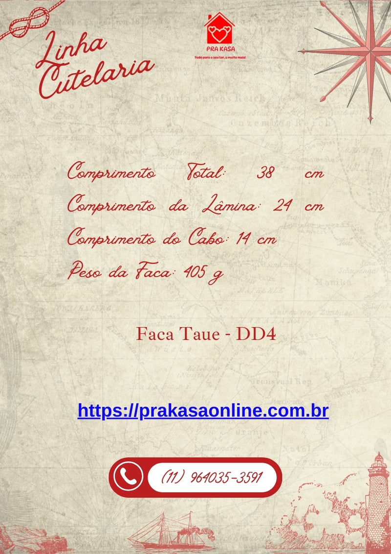 Faca Esportiva Taue - DD4