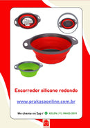 Escorredor de Silicone Retrátil