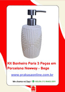 Kit Banheiro Paris 3 Peças em Porcelana – Newway