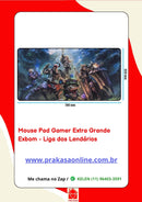 Mouse Pad Gamer Exbom 70x35cm Extra Grande
