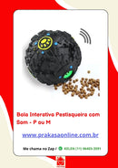 Bola Brinquedo Cães Cachorro Pet Porta Petisco