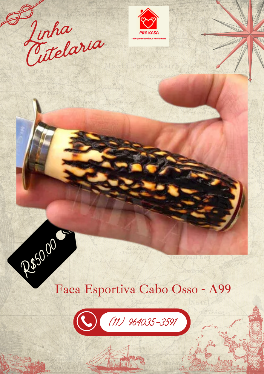 Faca Esportiva Taue Modelo A99