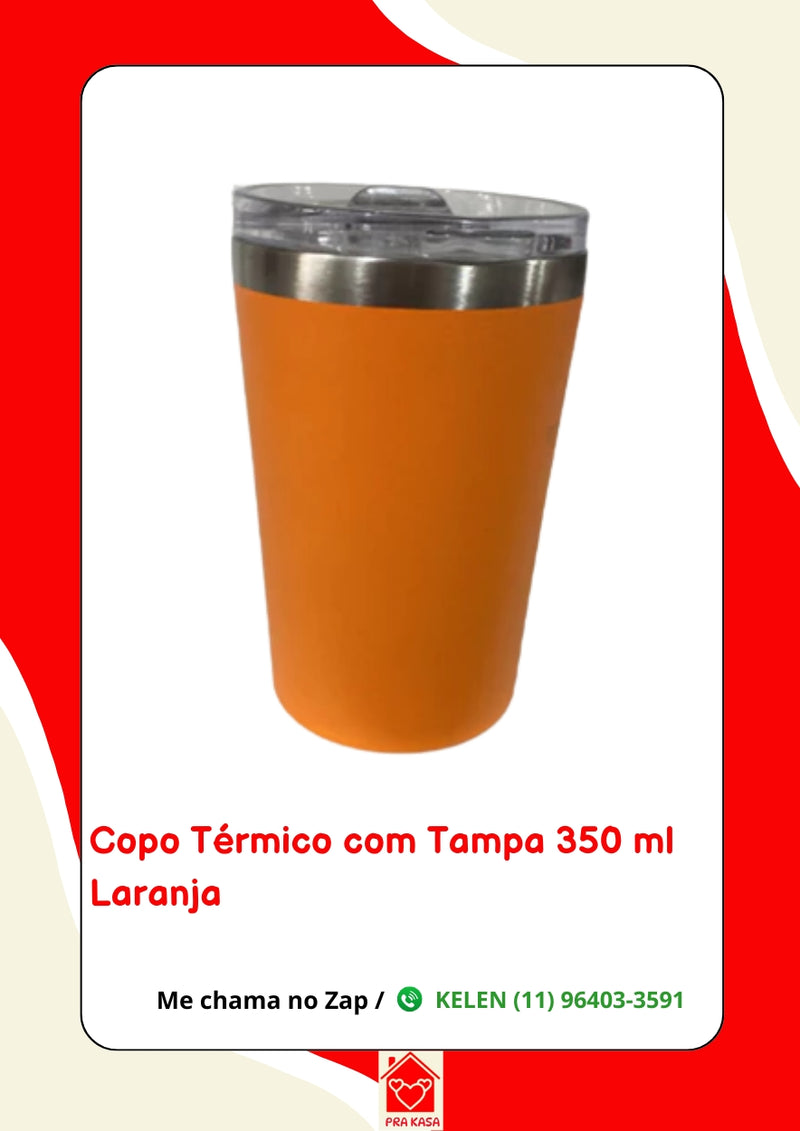Copo Térmico com Tampa 350 ml