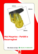 Maçarico Mini Portátil Recarregável Ultra Chama 1300 Graus