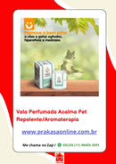 Vela Aromática Acalma Pet Perfumada de Camomila Natural e Repelente de insetos