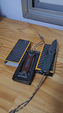 Canivete Tático Semiautomático Modelos A046 e A047