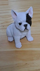 Enfeite de Resina Bulldog Francês Sentado