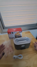 Umidificador/Difusor de Aroma com Lâmpada de Sal 200 ml - Kapbom (KA-2653)