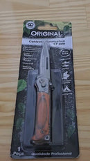 Canivete Original Line 17 cm Automático Cabo Madeira
