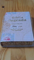 Bíblia Sagrada Gigante Luxo - Coração Azul - Com Harpa - Mulher - RC