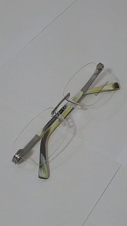 Ermenegildo Zegna - Armação de Óculos de Grau - 010/V 014 56 17 145